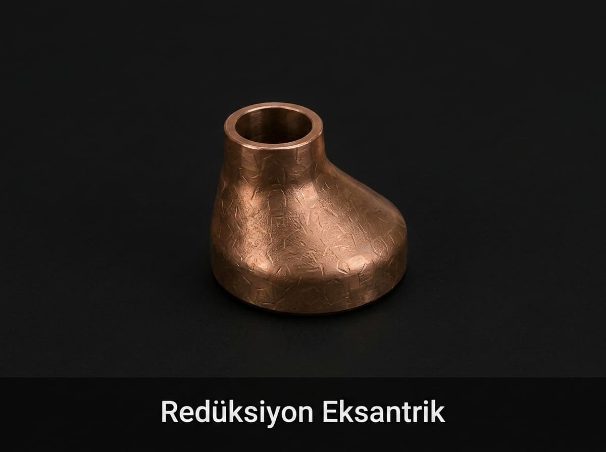 Eksantrik Redüksiyon (Dikişsiz)